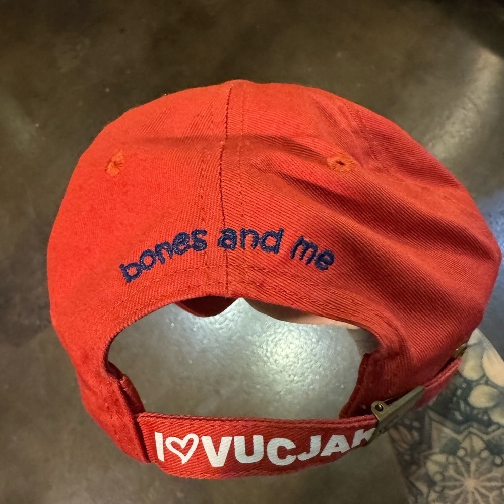 Bones and Me Red Hat - Picture 4 of 5